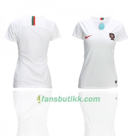 Fotball-VM 2018 Portugal drakt Dame Bortetrøye